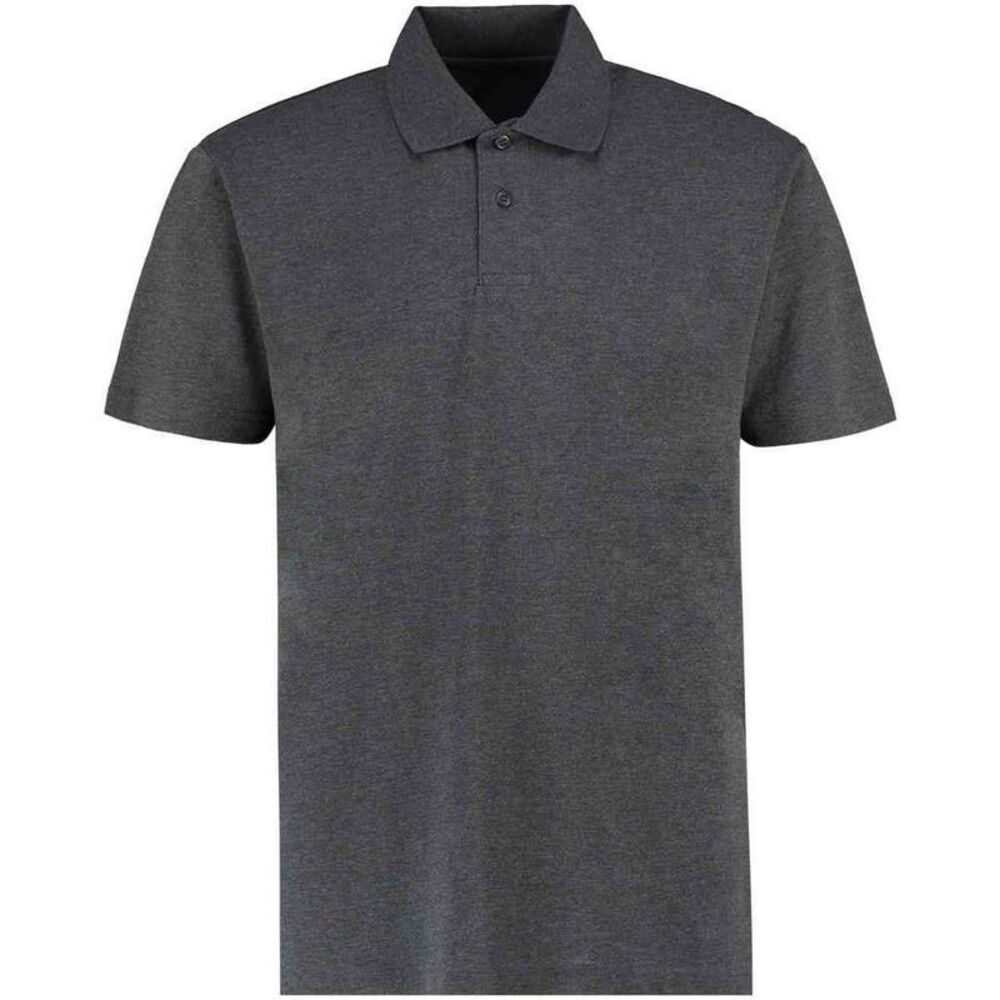 Kustom Kit Mens Workforce Regular Polo Shirt / Dark Grey Marl